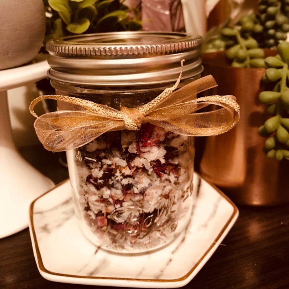 Lavender and Rose Bath Salts